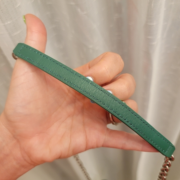 Balenciaga Blanket Reporter Camera Shoulder Bag Green - Picture 4 of 17